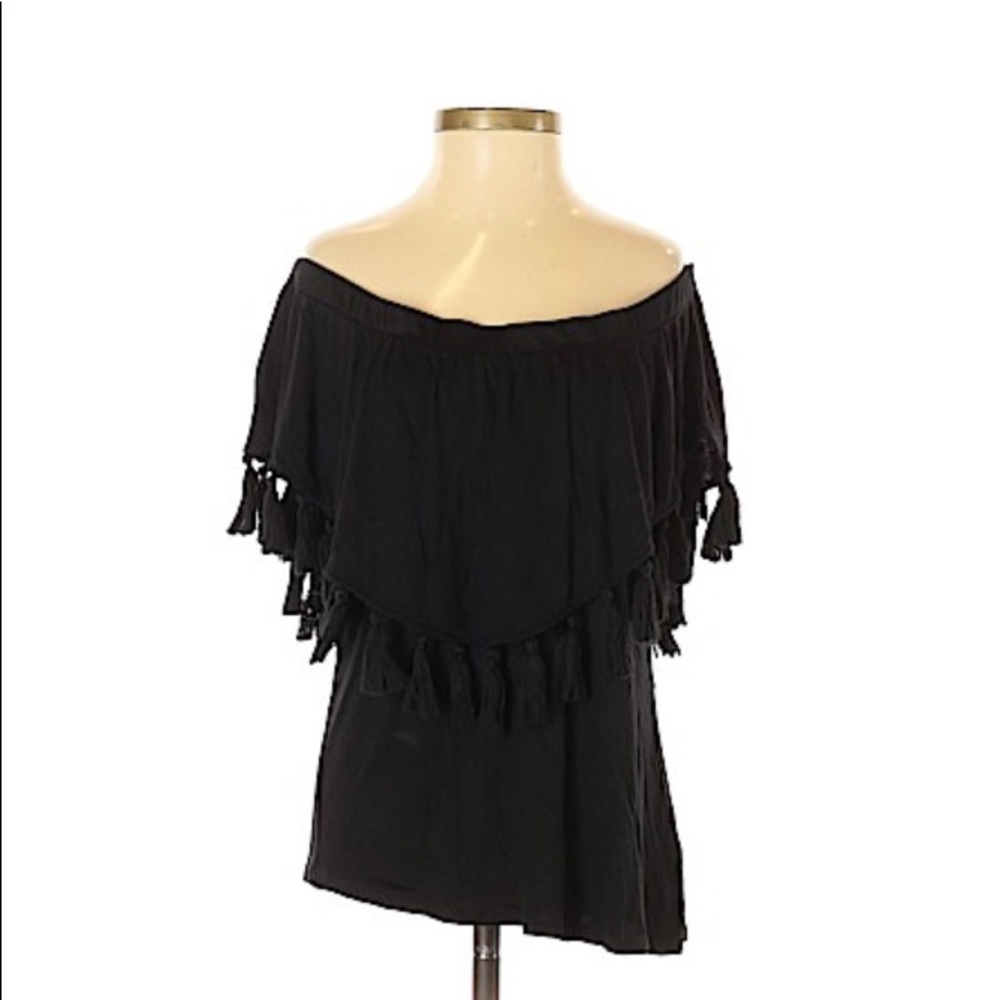White House Black Market XS Off Shoulder Top